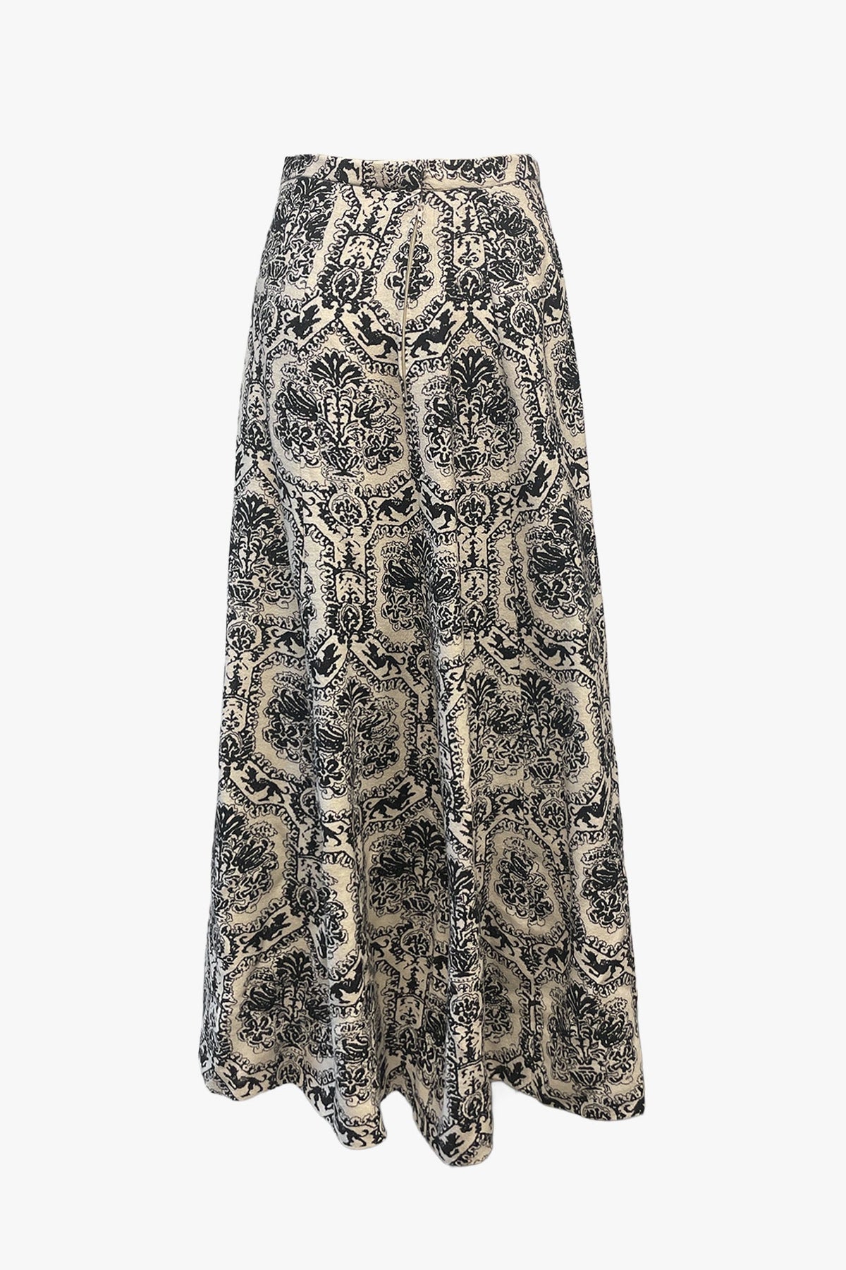 Vintage Wallpaper Print Skirt | Anna Sui