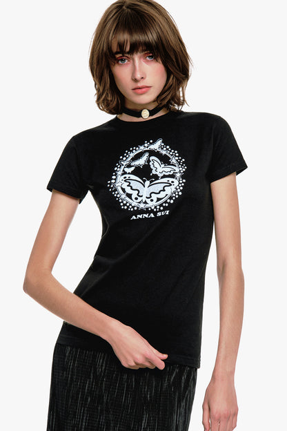 Butterflies T-Shirt | Anna Sui