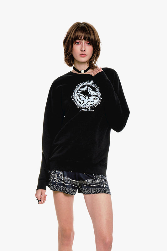 Butterflies Sweatshirt | Anna Sui