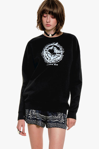 Butterflies Sweatshirt | Anna Sui