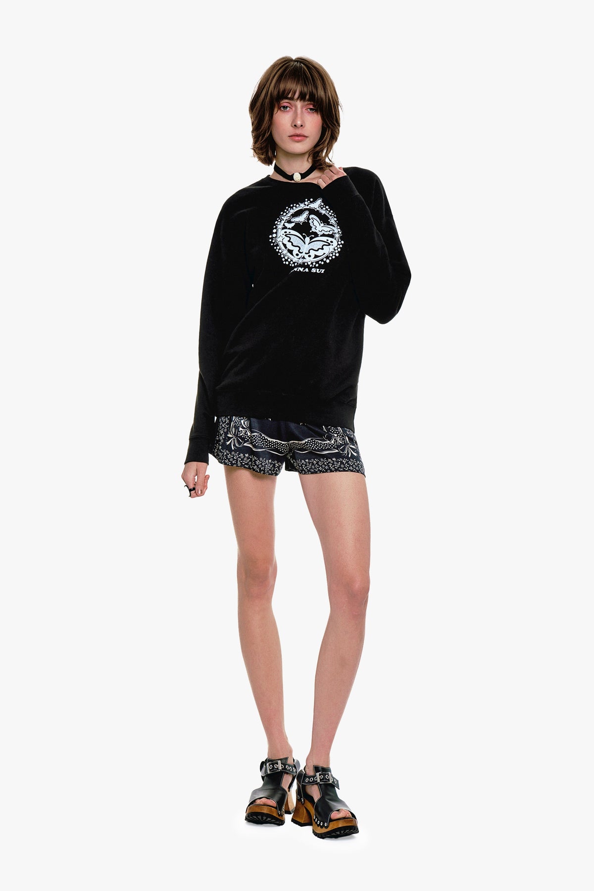 Butterflies Sweatshirt | Anna Sui
