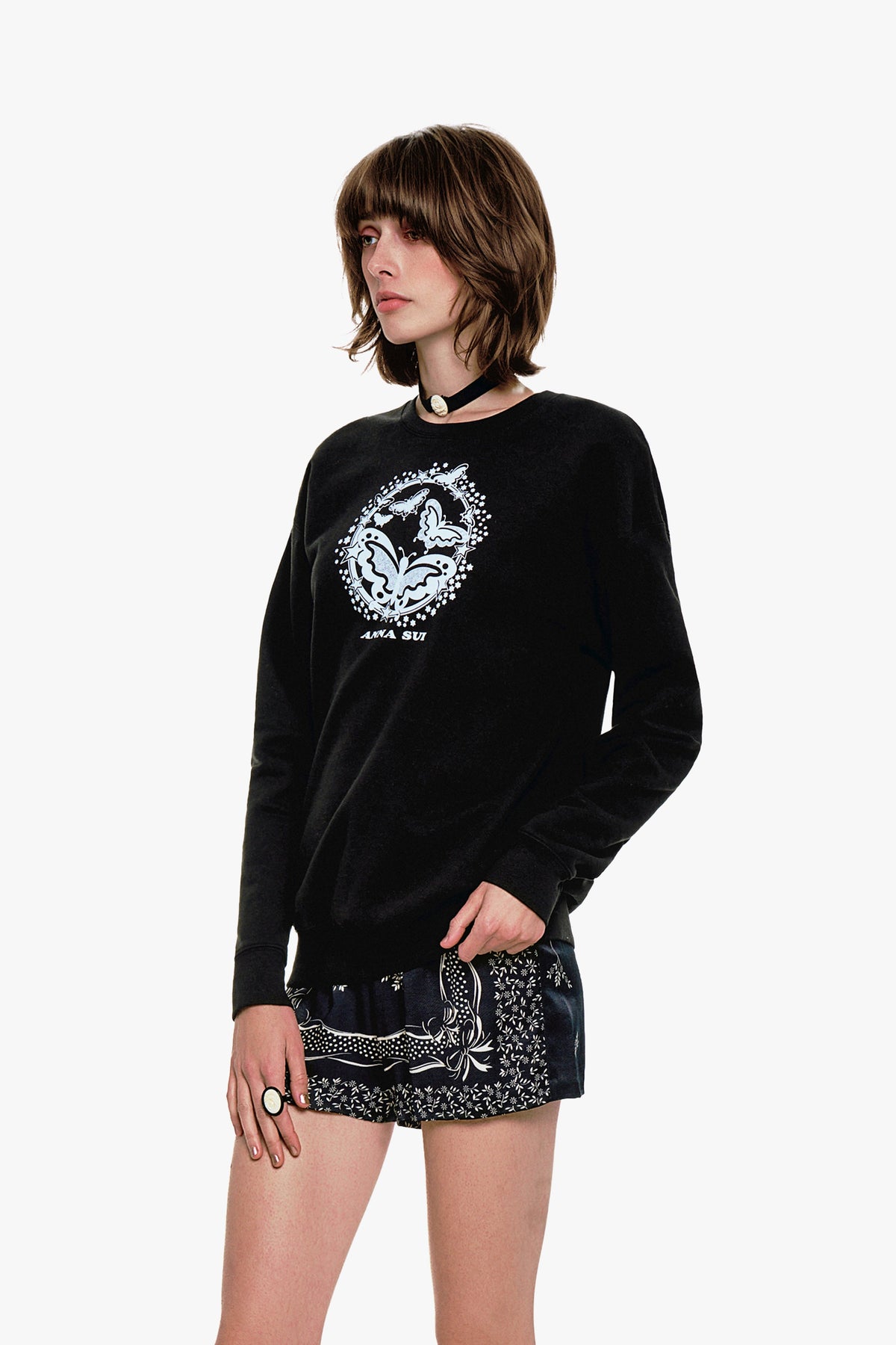 Butterflies Sweatshirt | Anna Sui