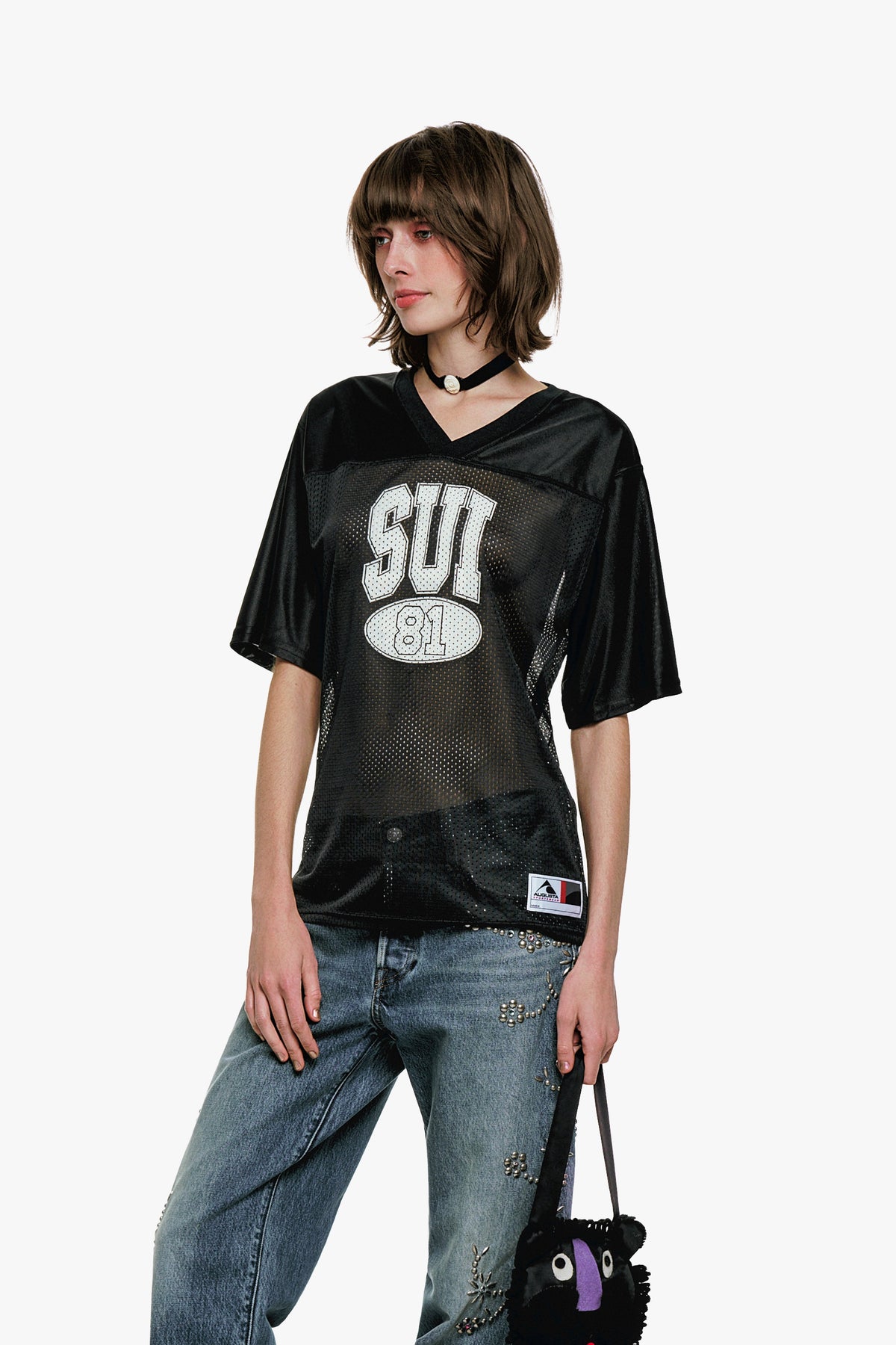 Sui 81 Jersey - Black | Anna Sui