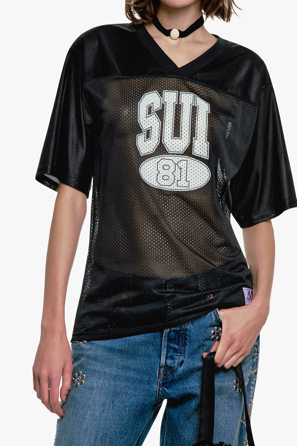 Sui 81 Jersey - Black | Anna Sui