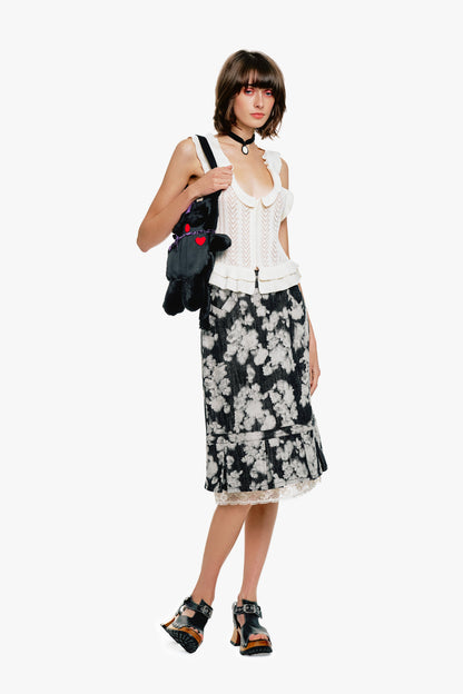 Victorian Pointelle Knitwear Camisole - Cream | Anna Sui