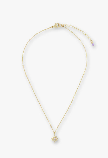 Shining Butterfly Necklace - Pink Gold | Anna Sui