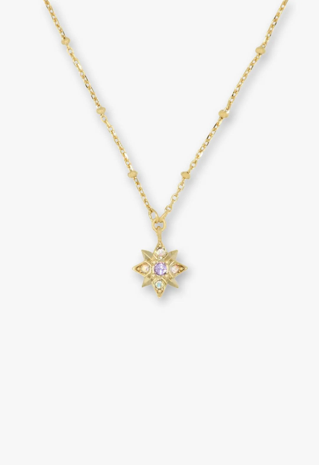Shining Butterfly Necklace - Pink Gold | Anna Sui