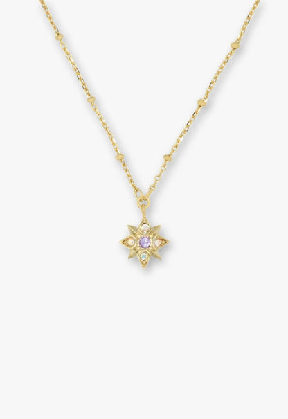 Shining Butterfly Necklace - Pink Gold | Anna Sui