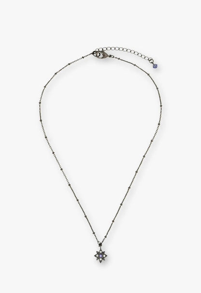 Shining Butterfly Necklace - Purple Gunmetal | Anna Sui