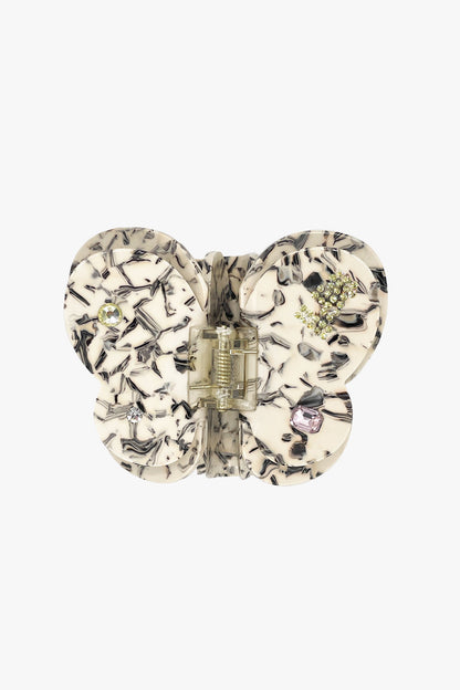 3D Butterfly Rhinestone Hair Jaw | Anna Sui