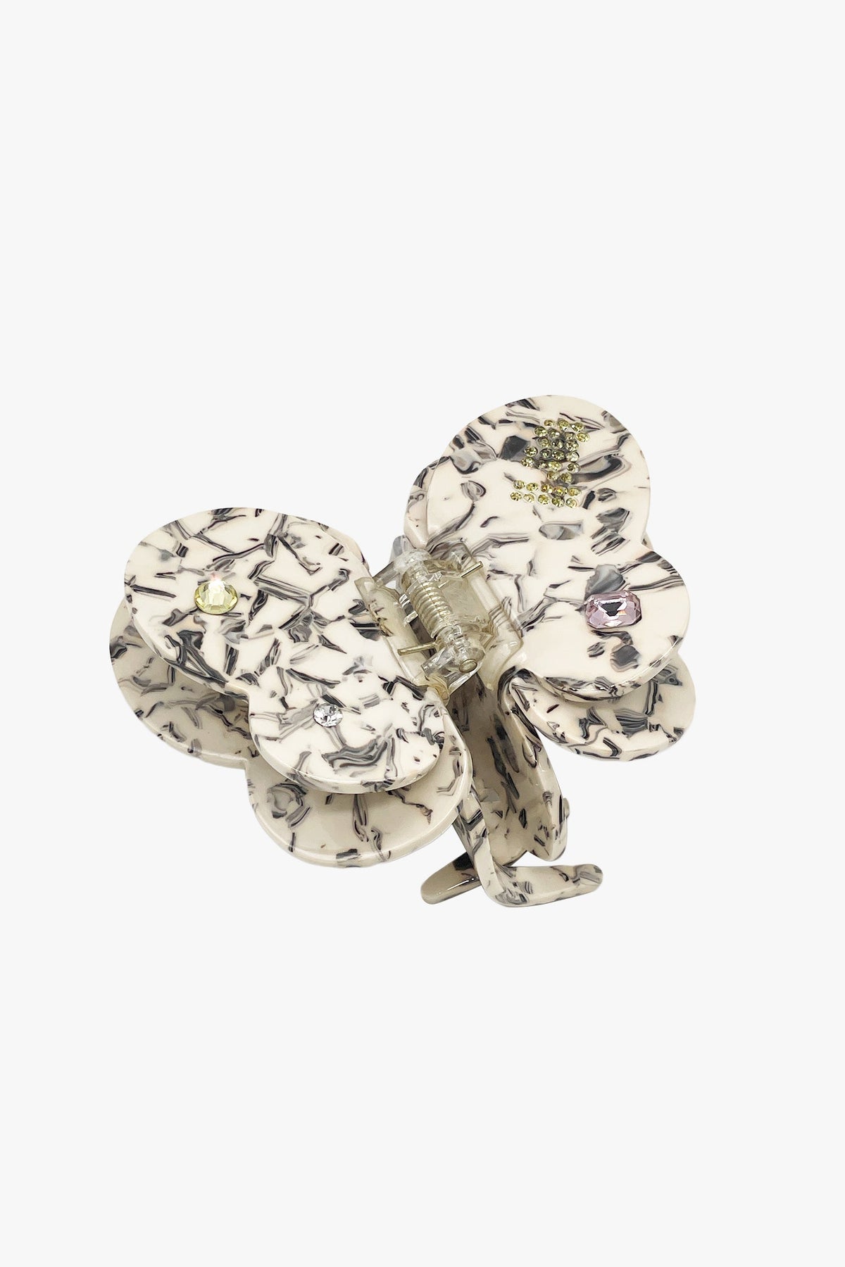3D Butterfly Rhinestone Hair Jaw | Anna Sui