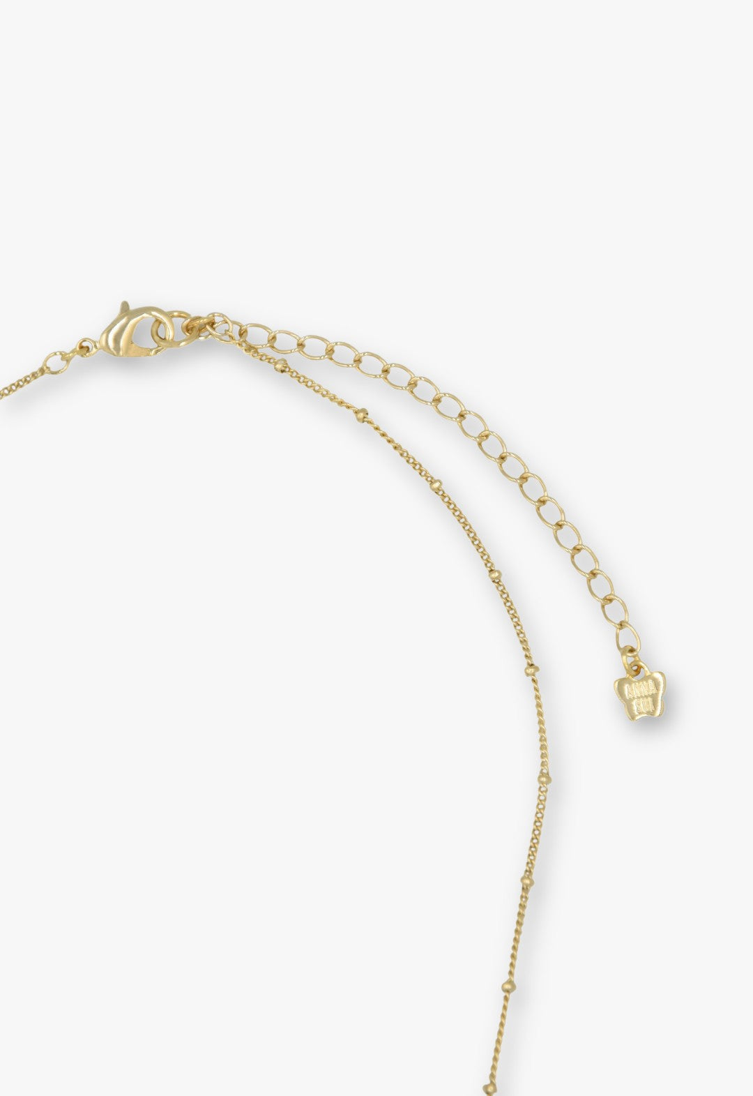 Lucky Cat Flower Necklace- Gold | Anna Sui
