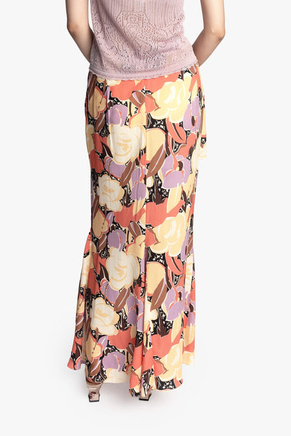 Desert Bloom Crepe Skirt | Anna Sui