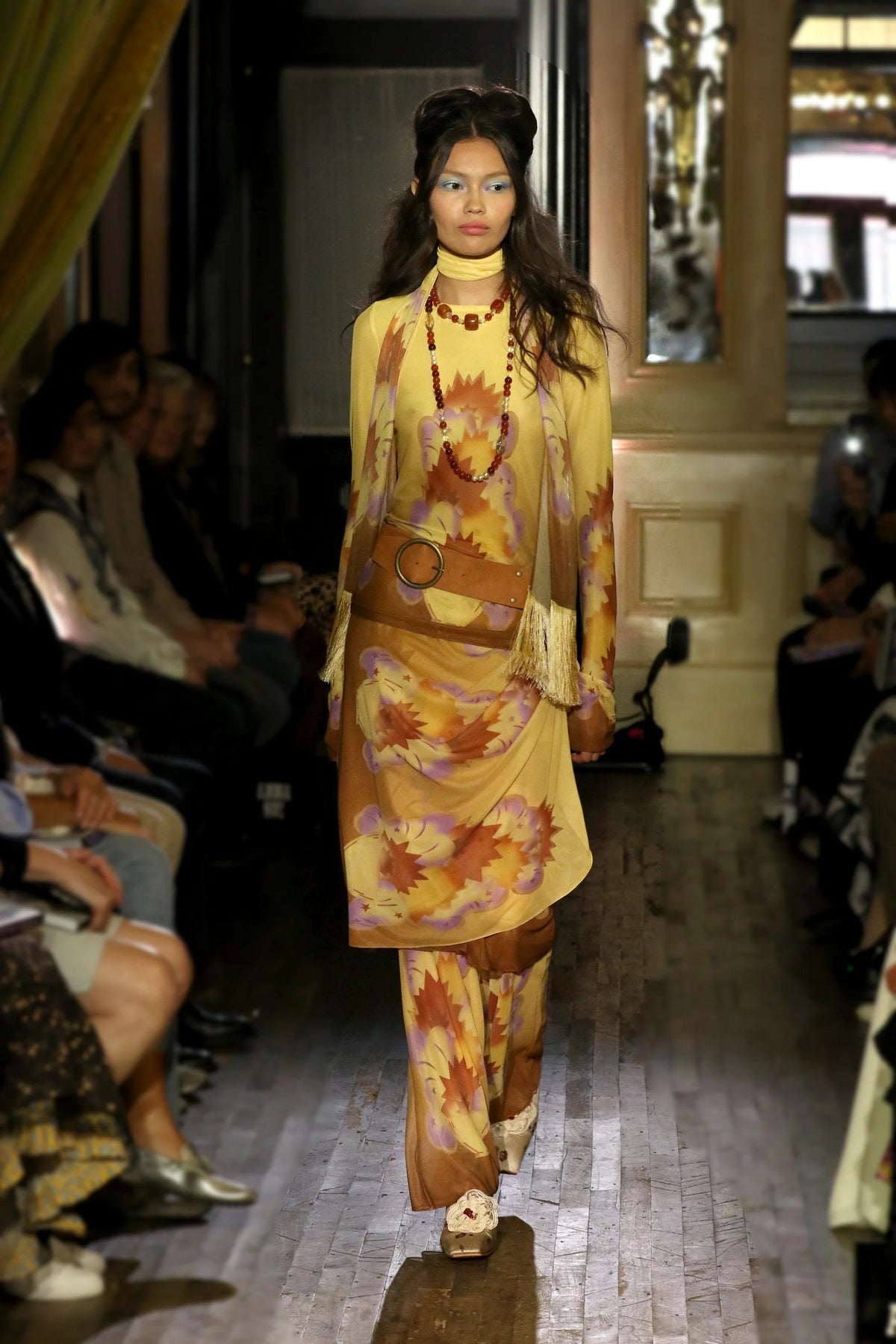 Sunburst Mesh Top | Anna Sui