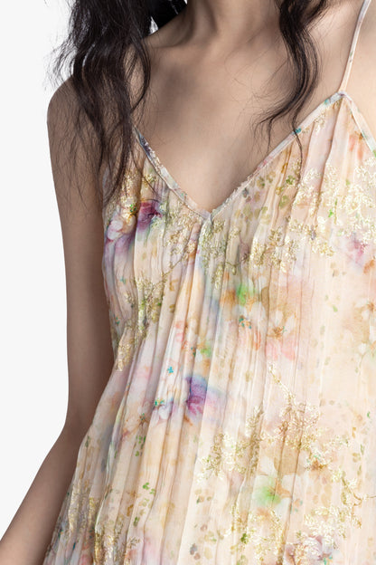 Oasis Blooms Slip Dress | Anna Sui