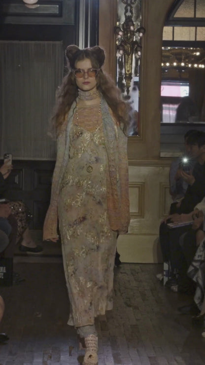 Oasis Blooms Slip Dress | Anna Sui