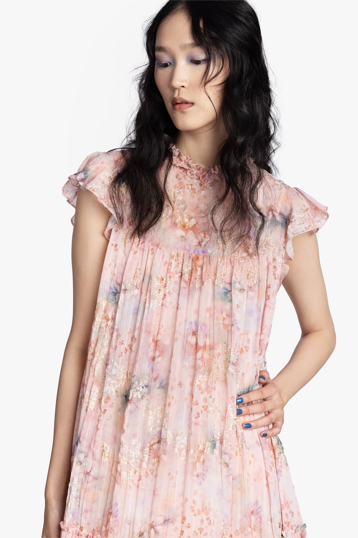 Oasis Blooms Tiered Maxi Dress | Anna Sui
