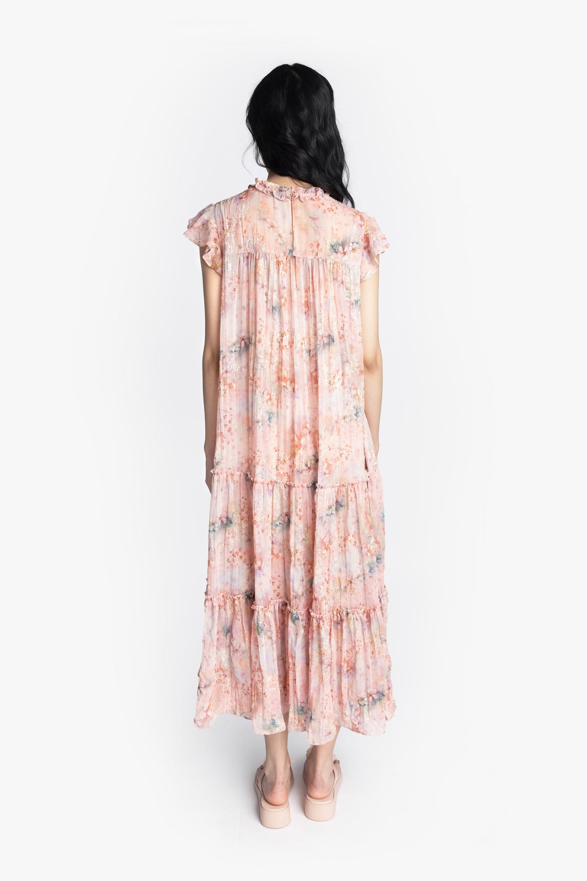Oasis Blooms Tiered Maxi Dress | Anna Sui