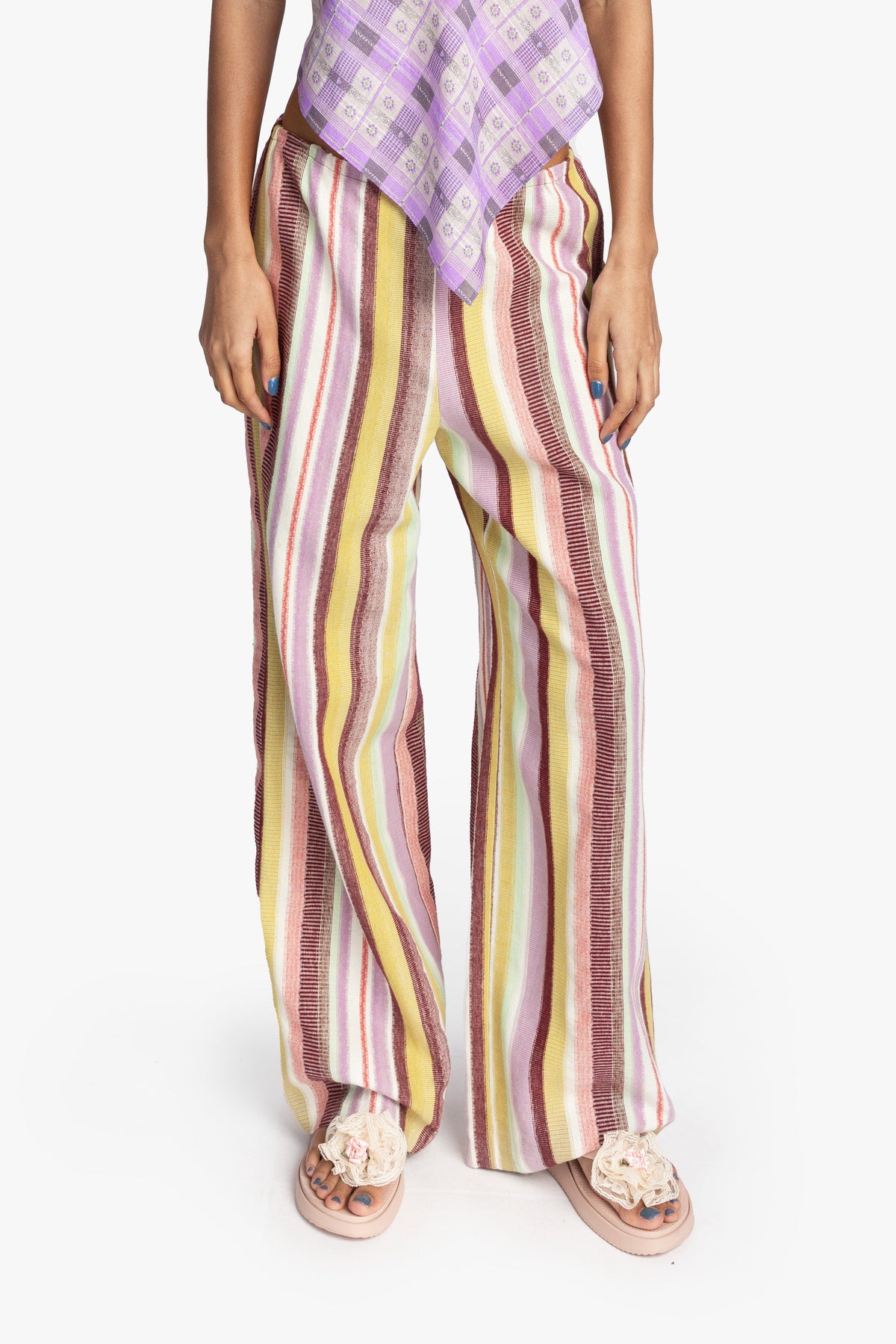 Mesa Stripe Pants | Anna Sui