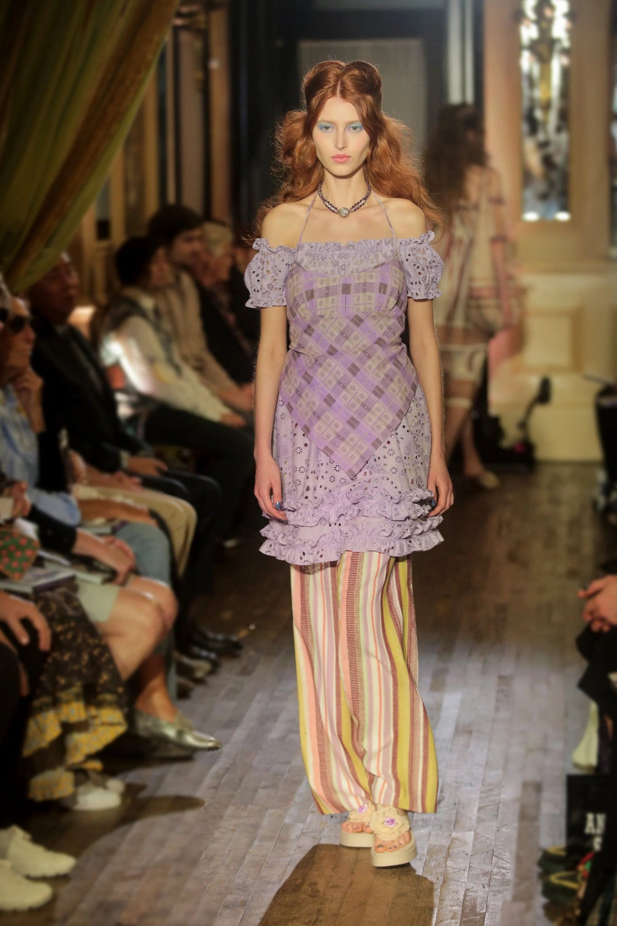 Mesa Stripe Pants | Anna Sui