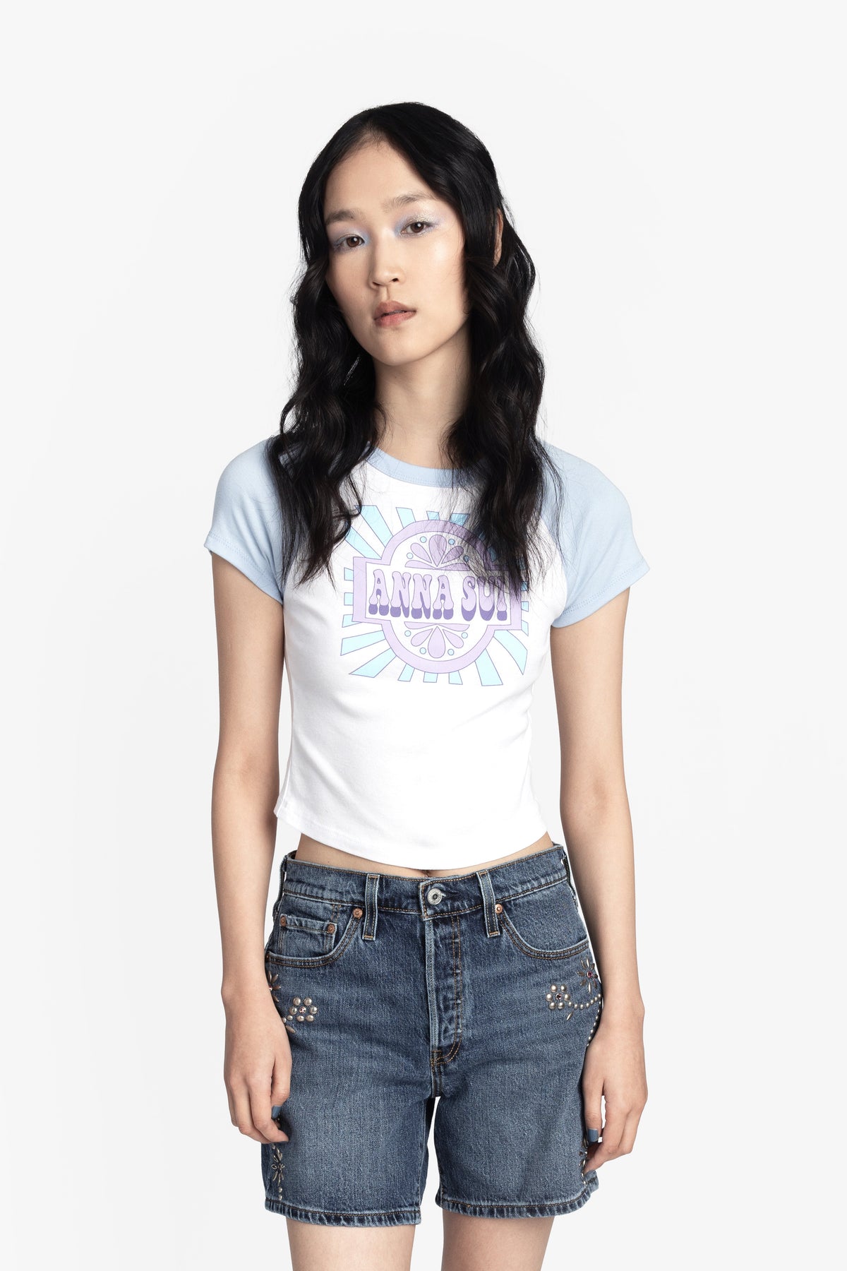 Anna Sui Spring ’26 Invitation Baby Tee | Anna Sui