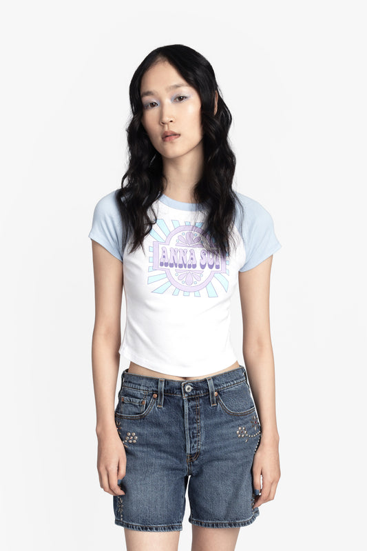 Anna Sui Spring ’26 Invitation Baby Tee | Anna Sui