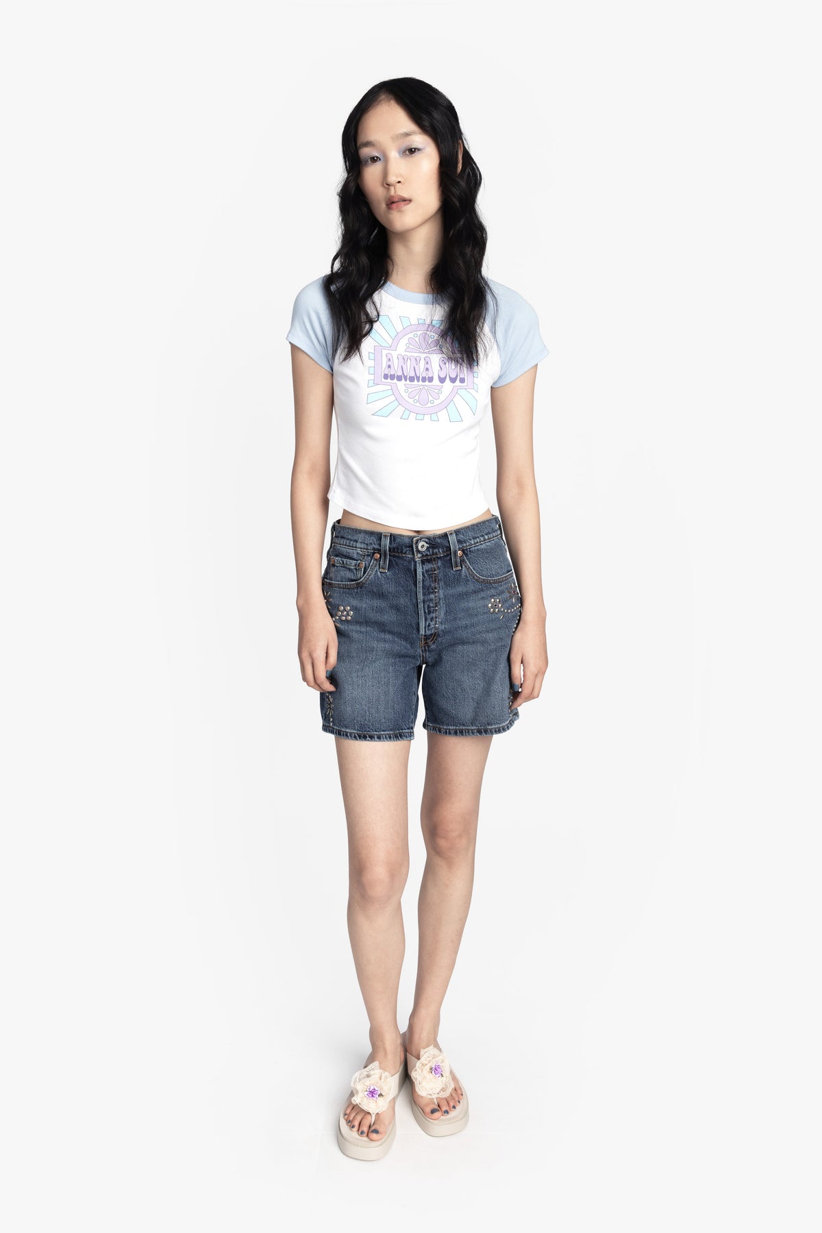 Anna Sui Spring ’26 Invitation Baby Tee | Anna Sui