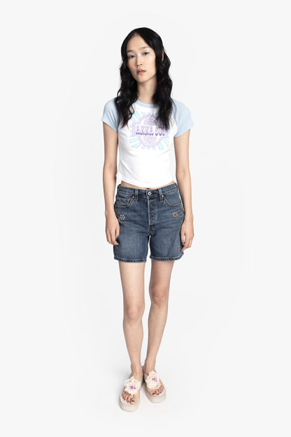 Anna Sui Spring ’26 Invitation Baby Tee | Anna Sui
