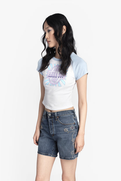 Anna Sui Spring ’26 Invitation Baby Tee | Anna Sui