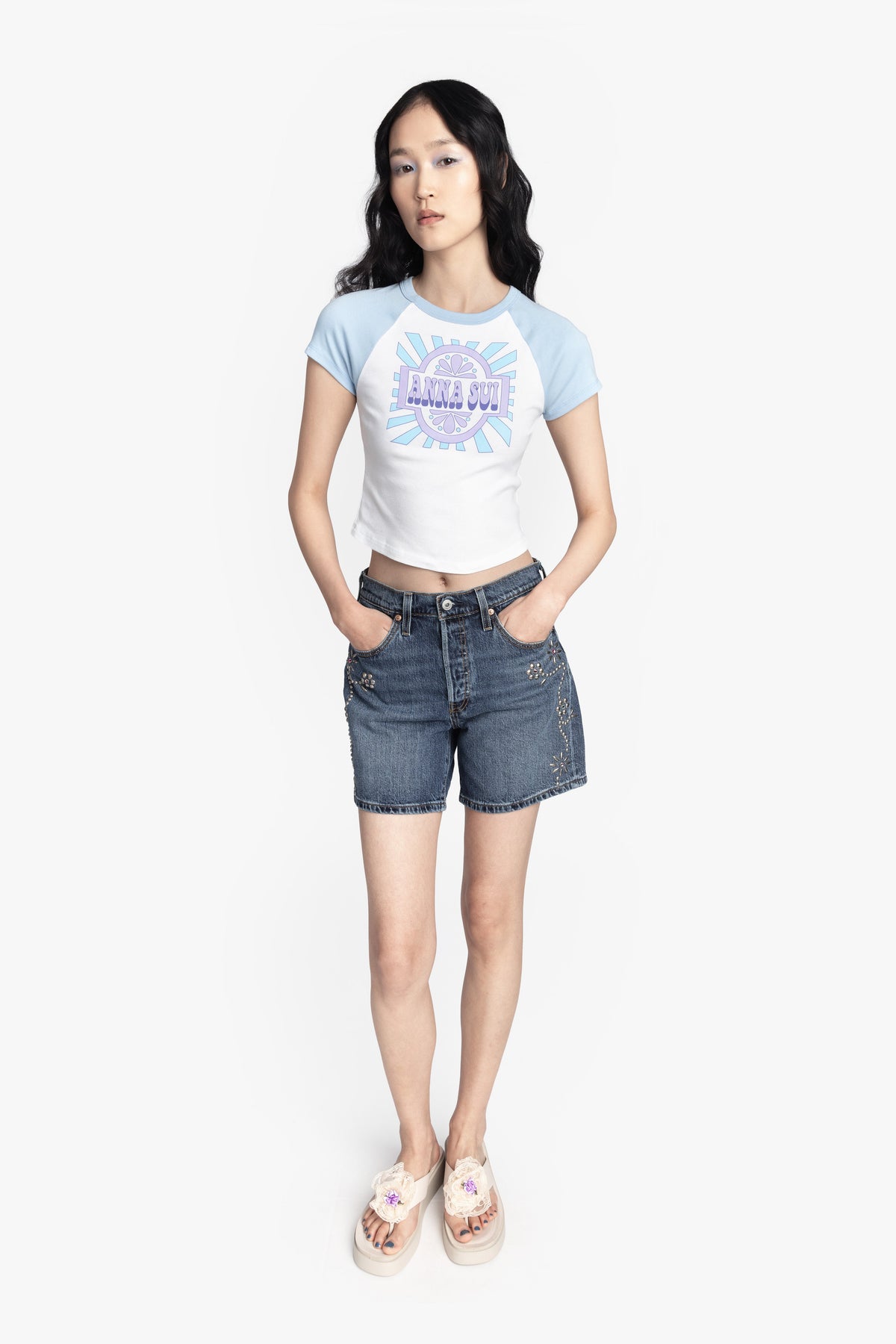 Anna Sui Spring ’26 Invitation Baby Tee | Anna Sui