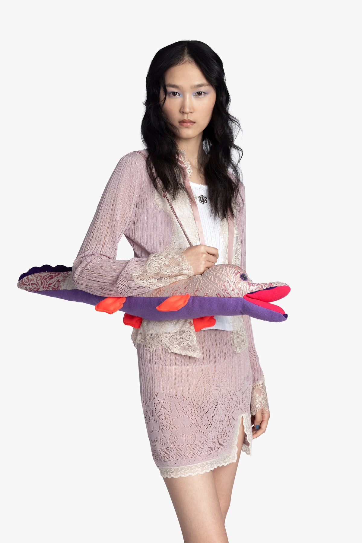 Alligator Bag - Blush Multi | Anna Sui