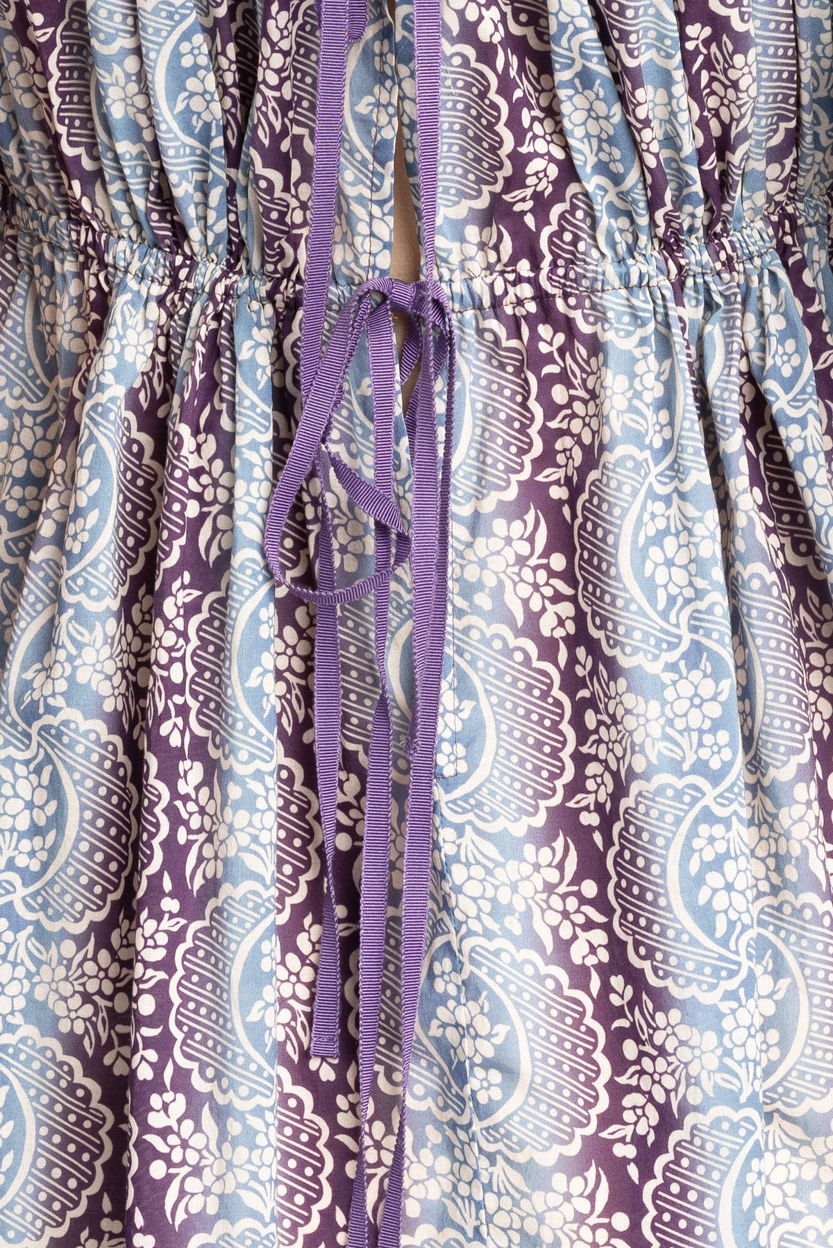 Ombre Ribbons Cotton Dress | Anna Sui