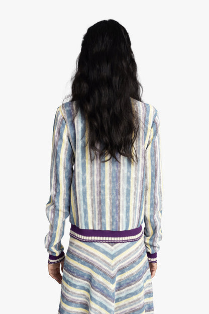 Serape Knit Cardigan | Anna Sui