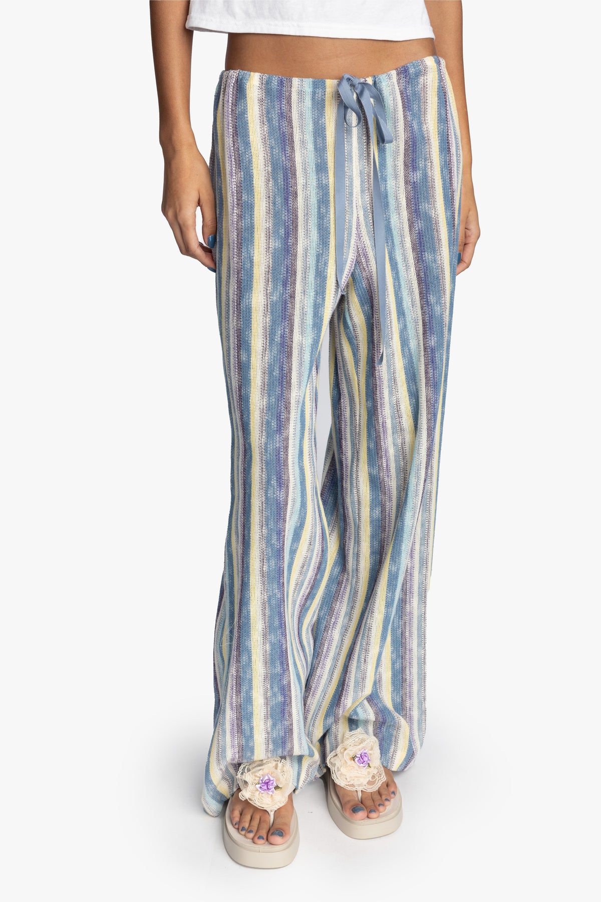 Serape Knit Pants | Anna Sui