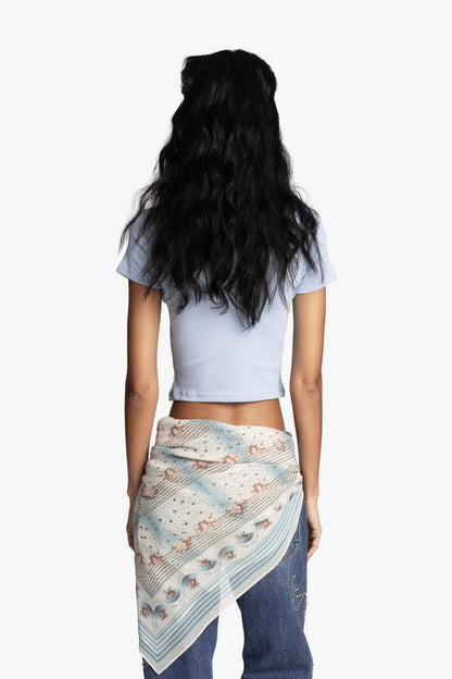 Studded Baby Tee | Anna Sui