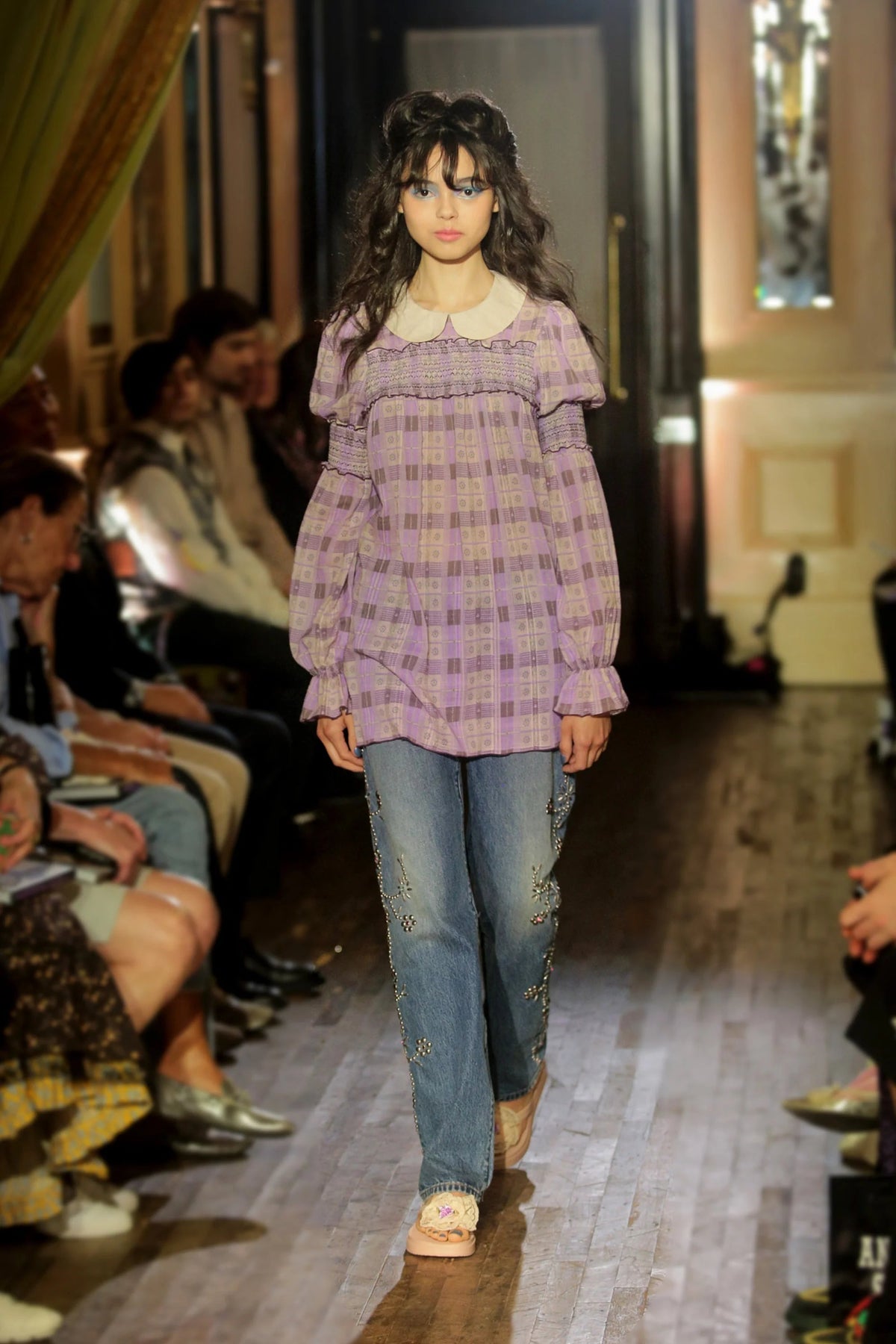 Studded Denim Jeans | Anna Sui