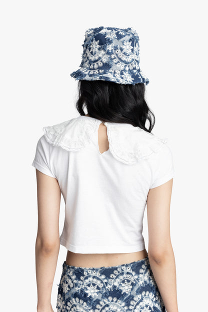 Sonora Denim Bucket Hat | Anna Sui