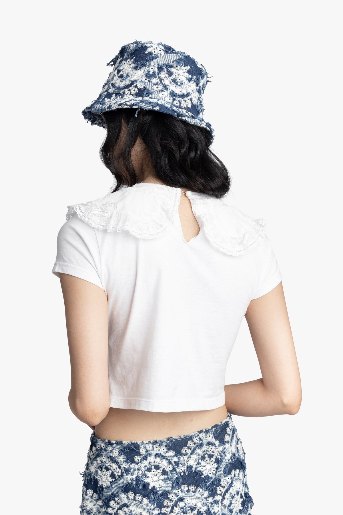 Sonora Denim Bucket Hat | Anna Sui