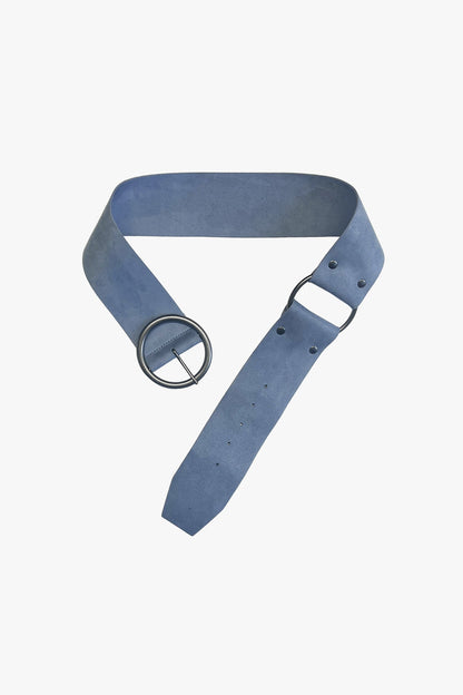 Suede Belt - Denim | Anna Sui