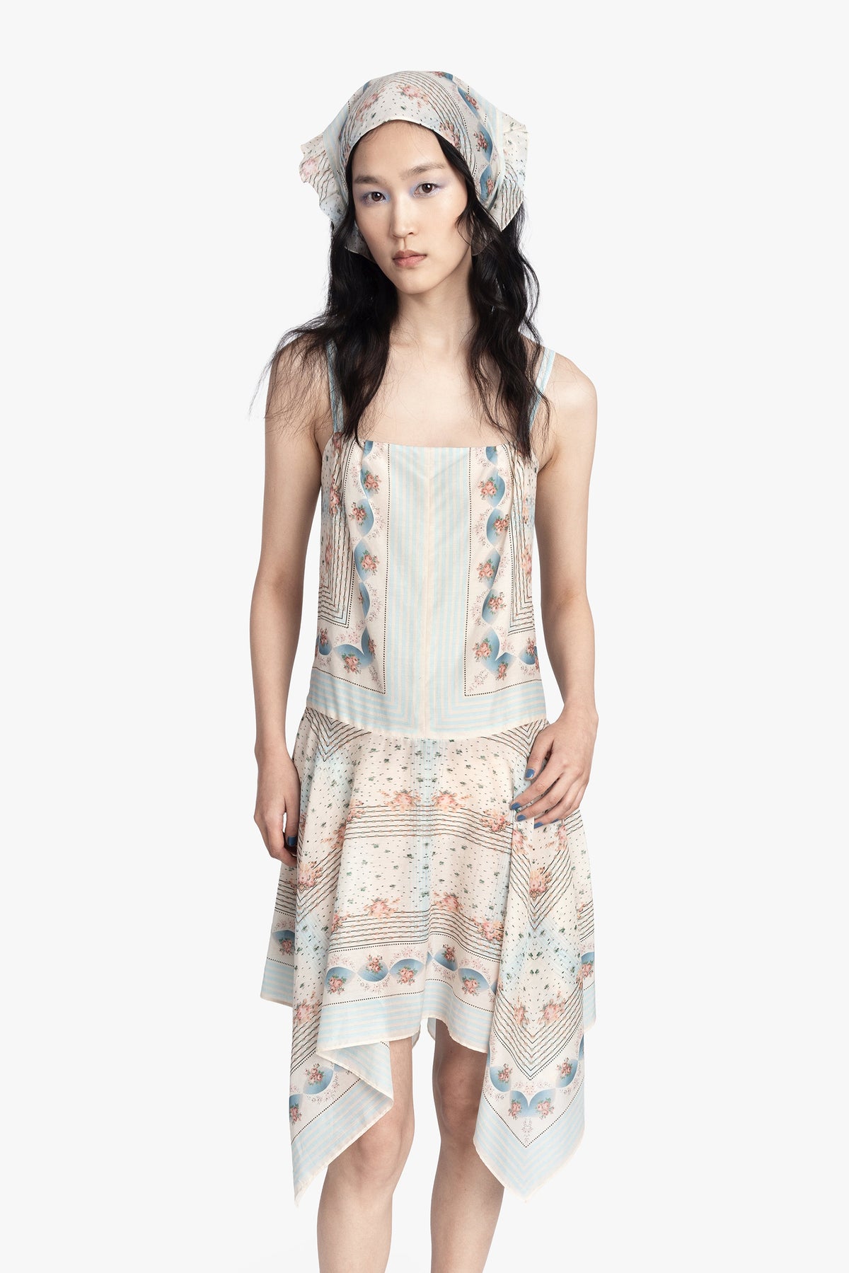 Heritage Scarf Print Dress | Anna Sui