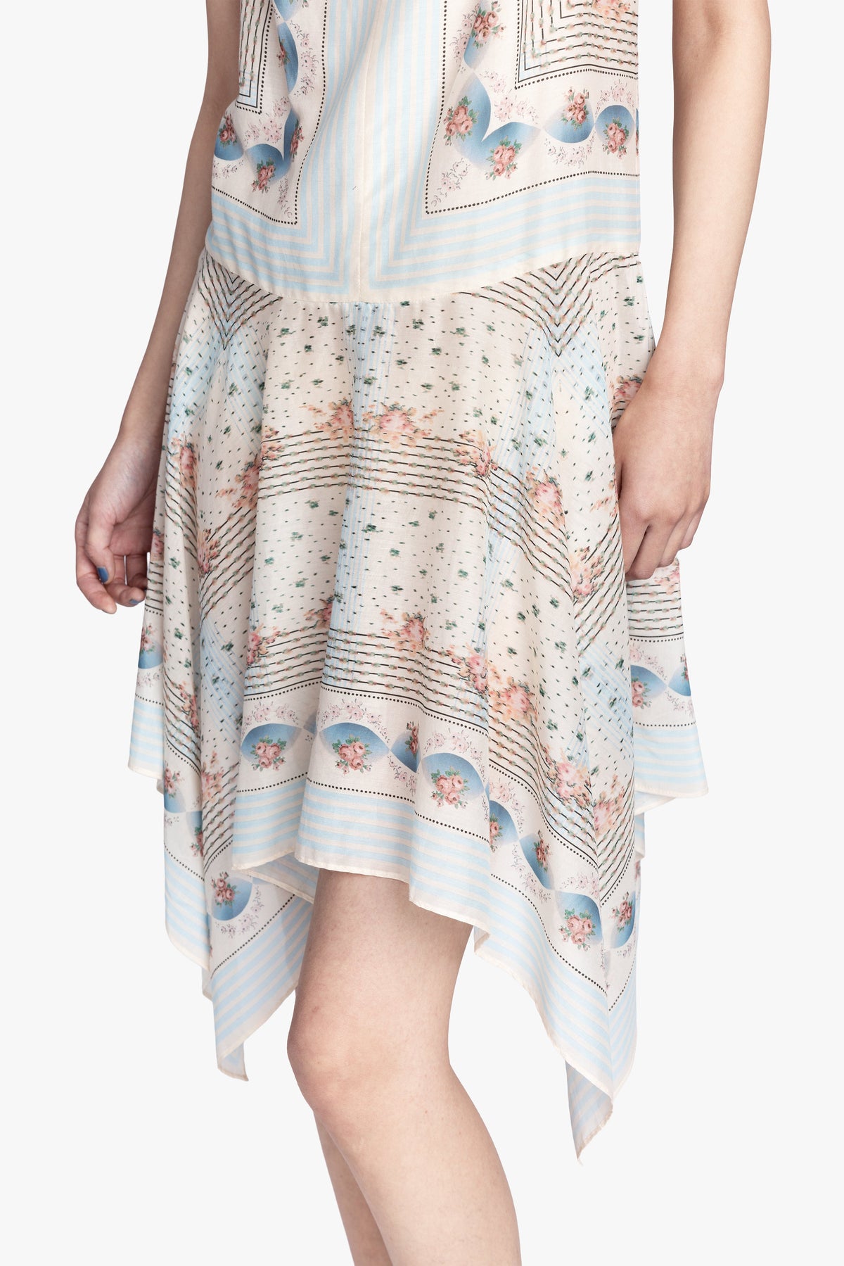 Heritage Scarf Print Dress | Anna Sui