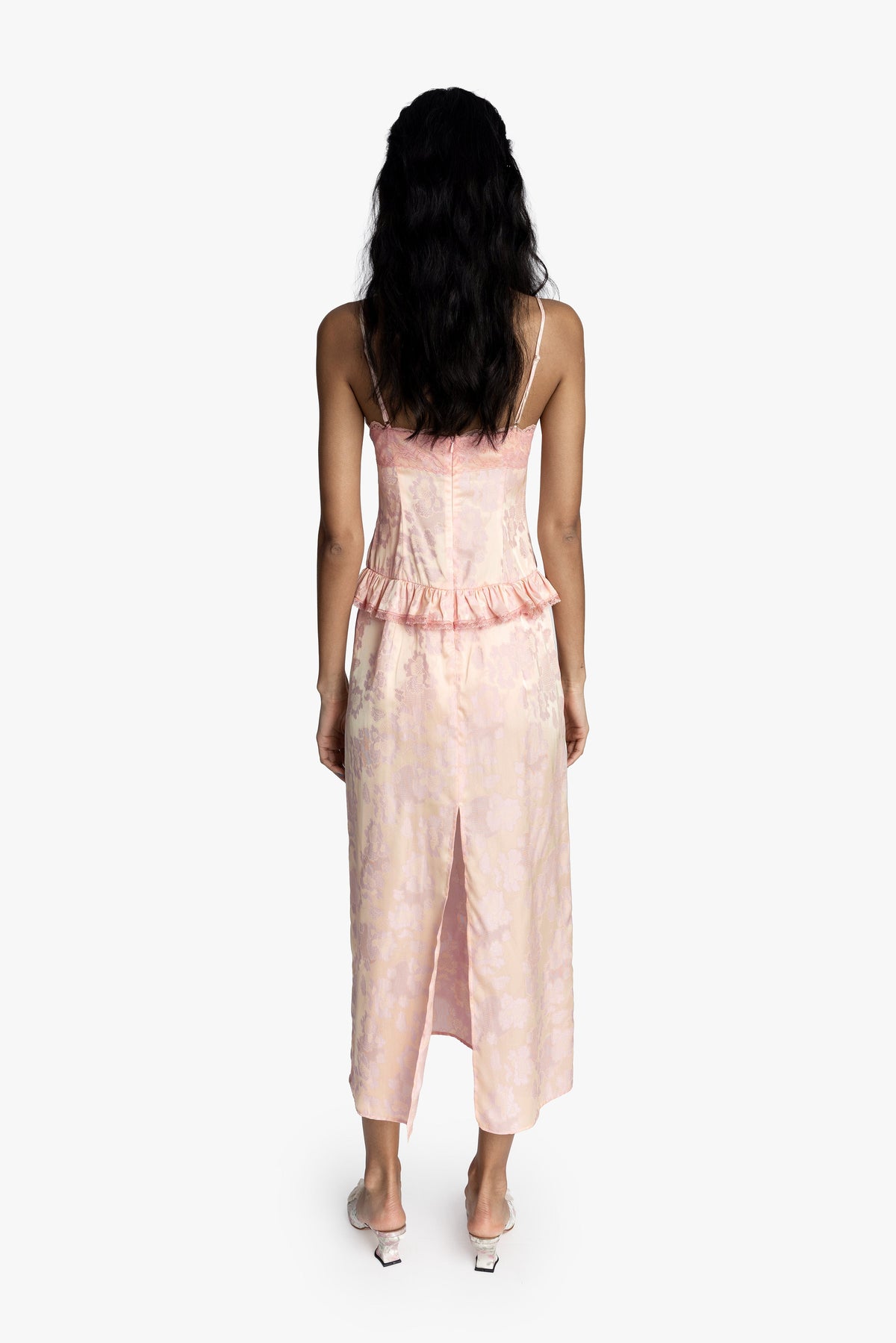 Damask Rose Brocade Slip Dress | Anna Sui