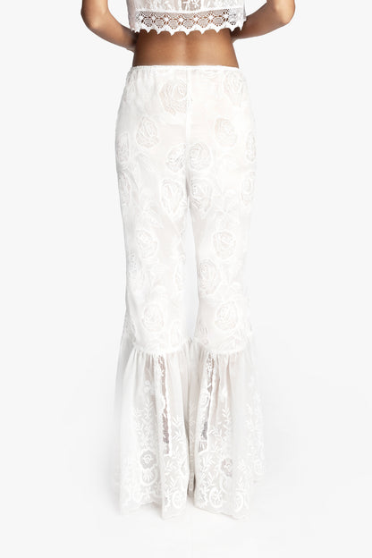 Cottage Rose Lace Pants | Anna Sui