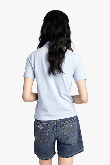 Patch Polo Tee | Anna Sui