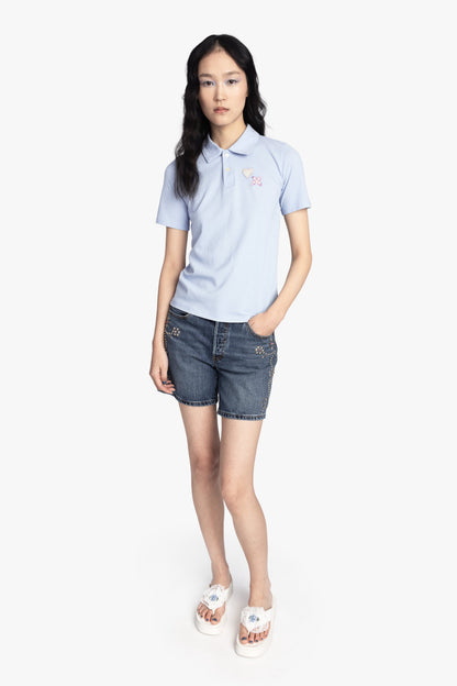 Patch Polo Tee | Anna Sui