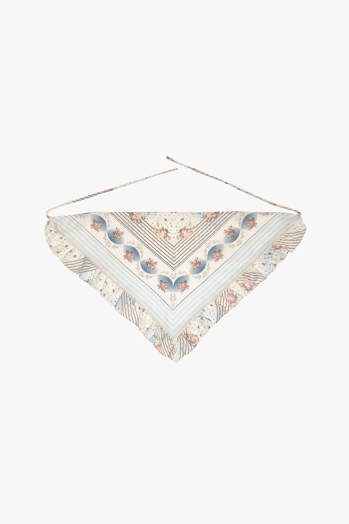 Heritage Scarf Print Chiffon Bandana | Anna Sui