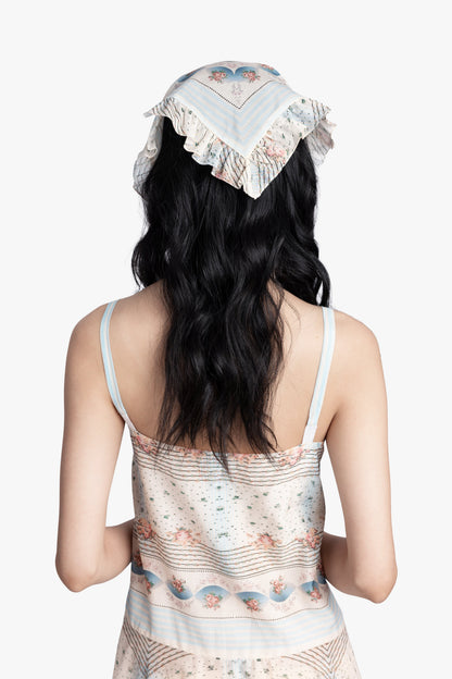 Heritage Scarf Print Chiffon Bandana | Anna Sui