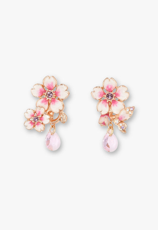 Cherry Blossom Dangling Earrings | Anna Sui