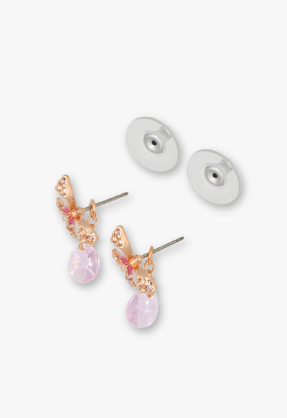 Crystal Bloom Butterfly Earrings | Anna Sui