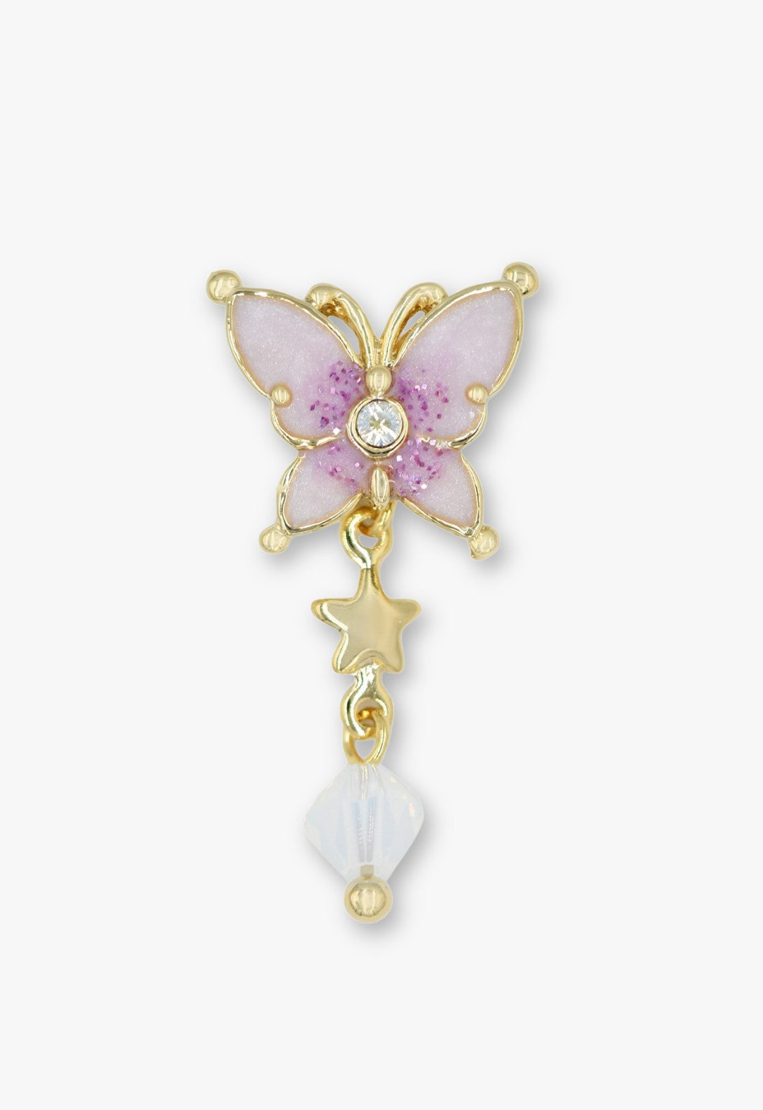 Twilight Butterfly Drop Earrings - Gold | Anna Sui